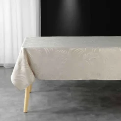 Żakardowy obrus prostokątny PLUMETTE, 140 x 240 cm