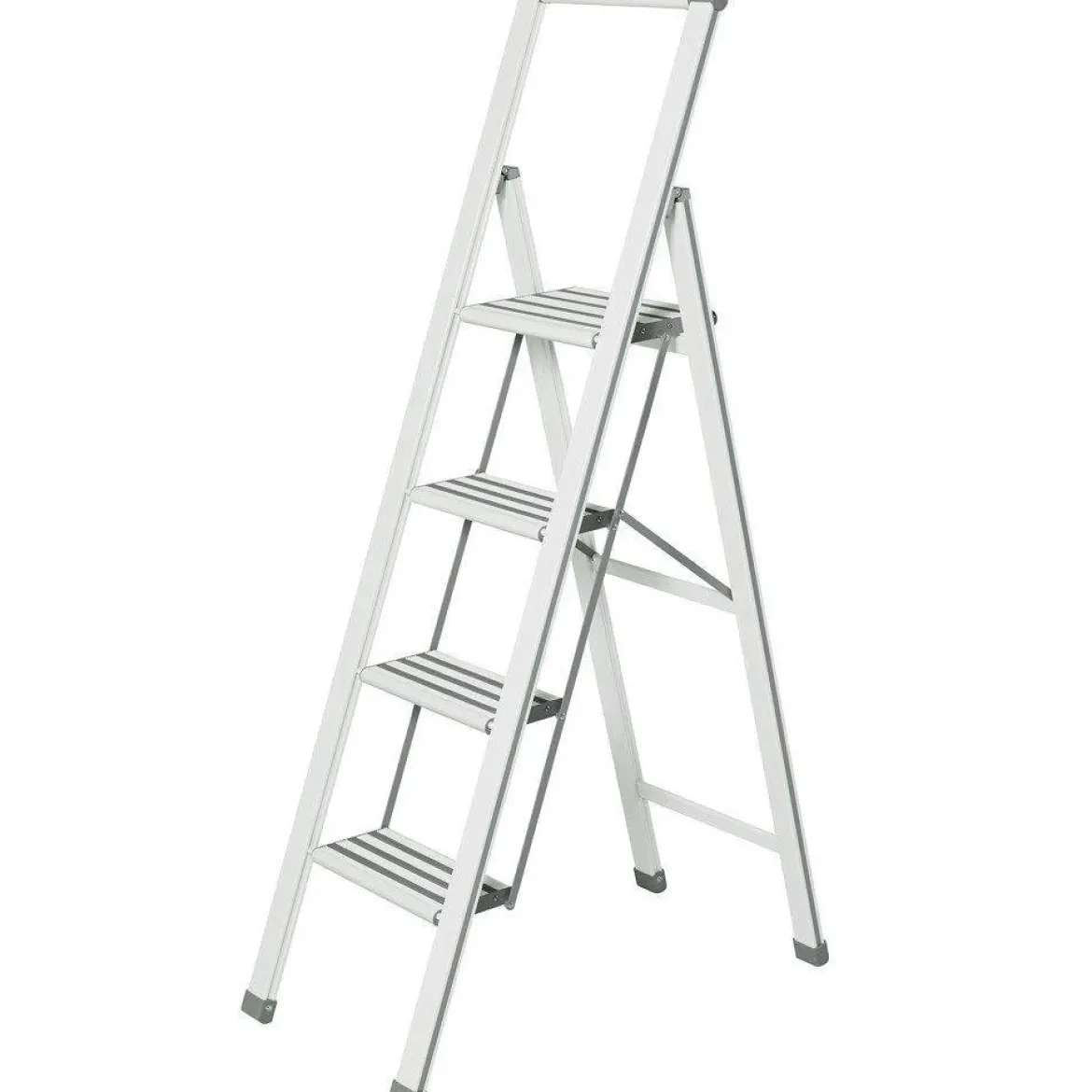 Aluminiowa drabina, 4-stopniowa, WENKO