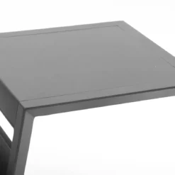 Aluminiowy stolik z gazetnikiem ALLURE