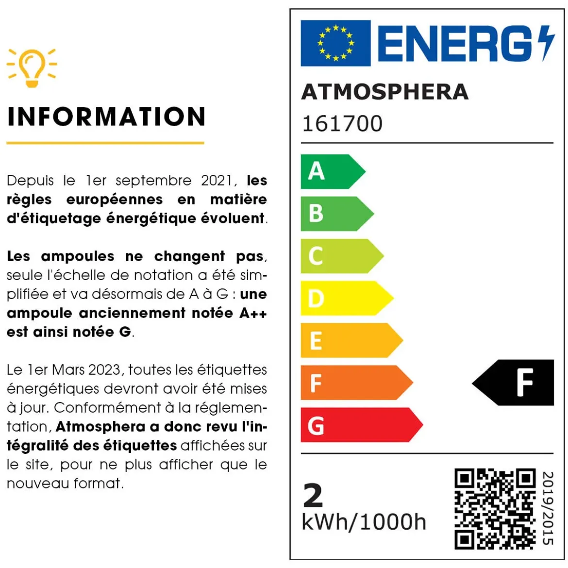 Żarówka dekoracyjna LED, A60 2W