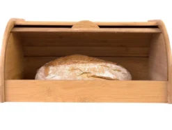 Bambusowy chlebak, pojemnik na pieczywo, 40 x 26 x 20 cm, ZELLER