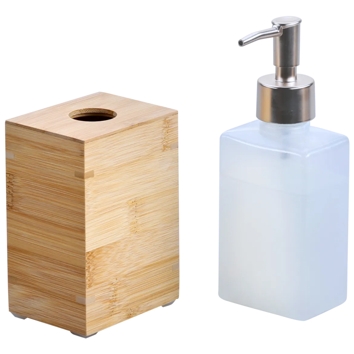Bambusowy dozownik na mydło, 200 ml