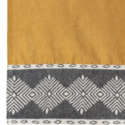 Bawełniany obrus na stół prostokątny 150 x 250 cm DEAMS z 6 serwetkami