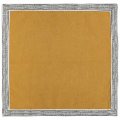 Bawełniany obrus na stół prostokątny 150 x 250 cm DEAMS z 6 serwetkami