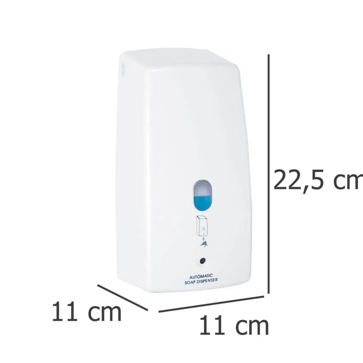 Bezdotykowy dozownik do mydła TREVISO na podczerwień - 650 ml, WENKO