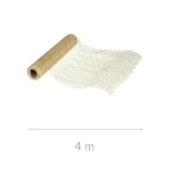 Bieżnik na stół, metaliczna siatka, 4 m