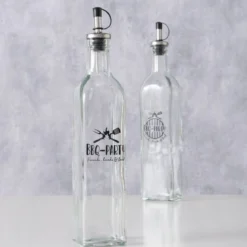 Butelki na dressing z dozownikiem BBQ, 500 ml, 2 szt.