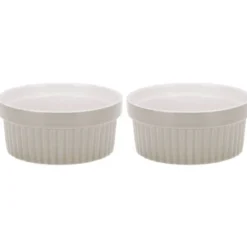 Ceramiczne miseczki, kokilki wielofunkcyjne 260 ml - 2 sztuki