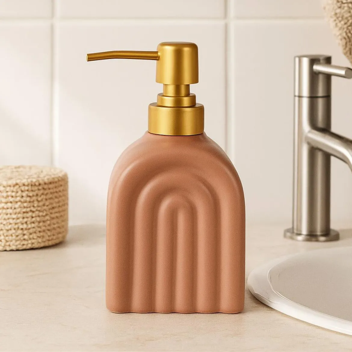 Ceramiczny dozownik do mydła BOGEN, 320 ml