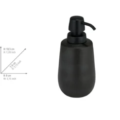 Ceramiczny dozownik NERNO, Ø 8 cm, 490 ml