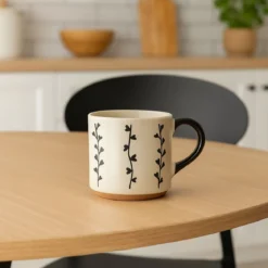 Ceramiczny kubek z uchem, 350 ml
