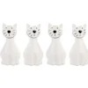 Ceramiczny nawilżacz powietrza na kaloryfer KOT, 4 sztuki w zestawie