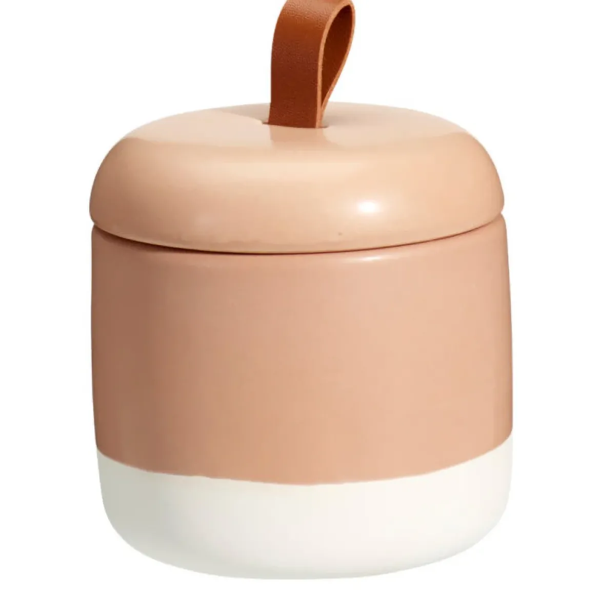 Ceramiczny pojemnik na waciki THE PASTELS, Ø 10 cm