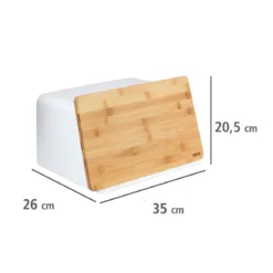 Chlebak z deską do krojenia z drewna bambusowego KUBO, WENKO