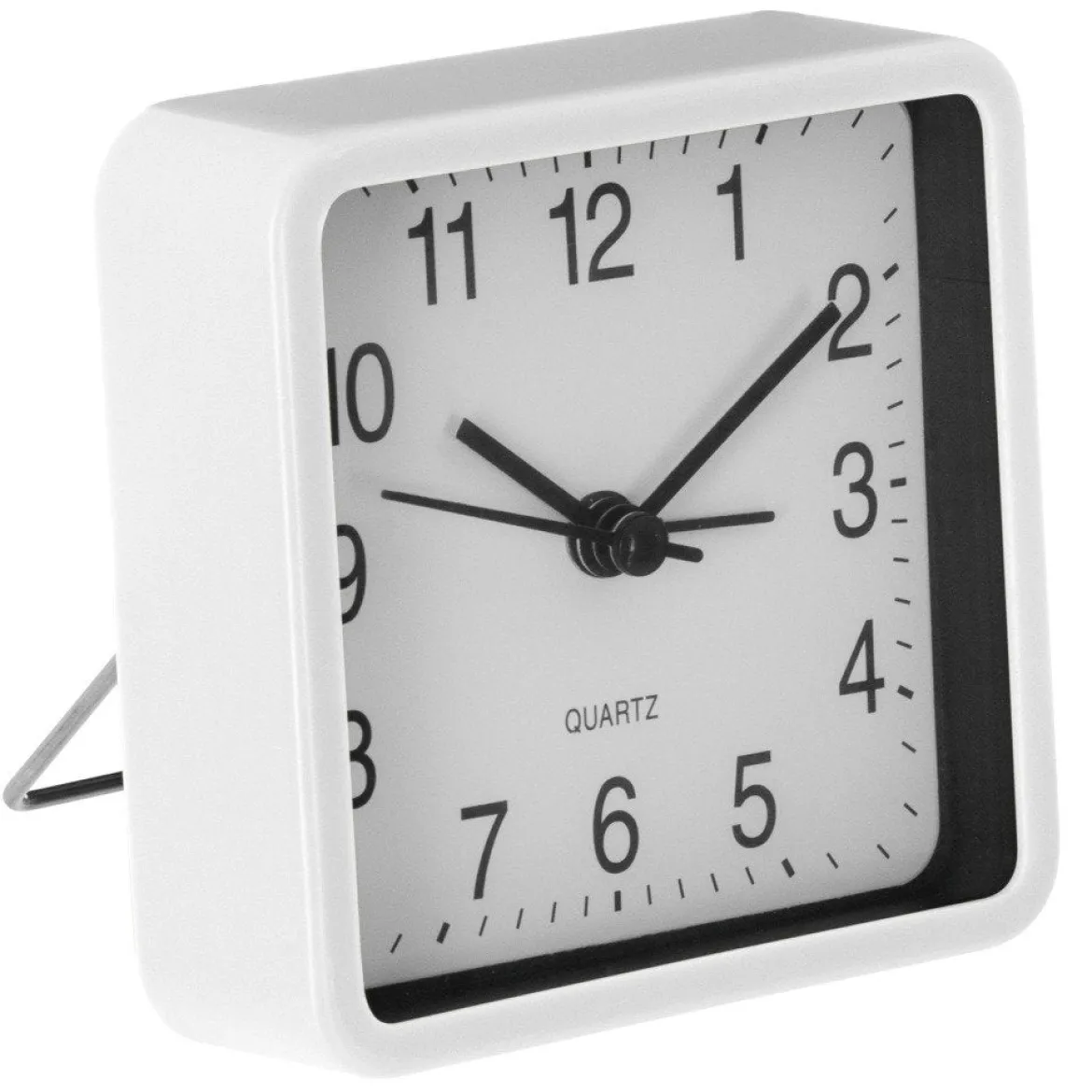 Cichy zegar stołowy do sypialni, budzik z mechanizmem QUARTZ