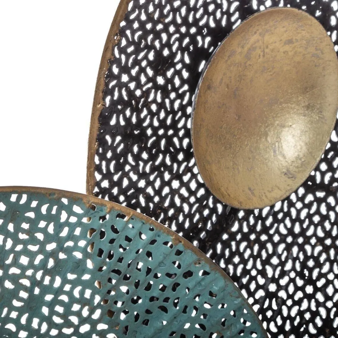 Dekoracja ścienna DECO, metalowa, 93x43 cm