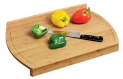 Deska do krojenia BAMBOO, kuchenna - 2w1, ZELLER