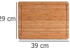 Deska do krojenia BAMBOO, 39x29 cm, ZELLER