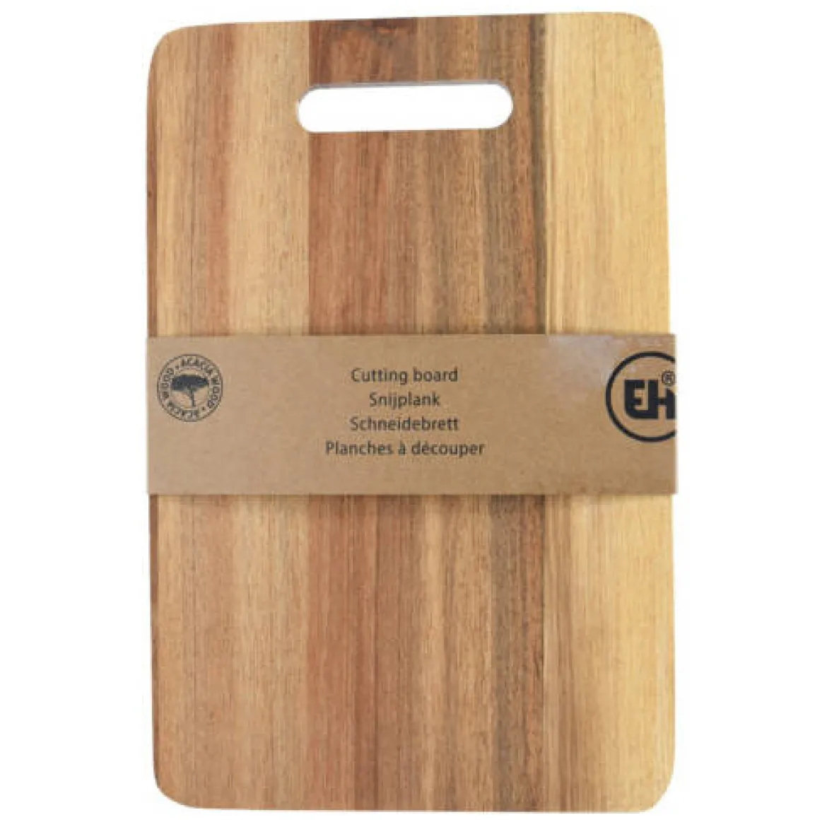 Deska do krojenia drewniana akcja WOOD, 30 x 20 x 1 cm