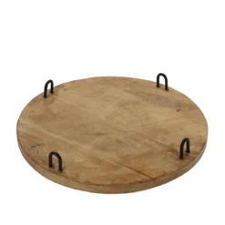 Deska do serwowania przekąsek, w stylu eko do każdej kuchni, Ø 40 cm