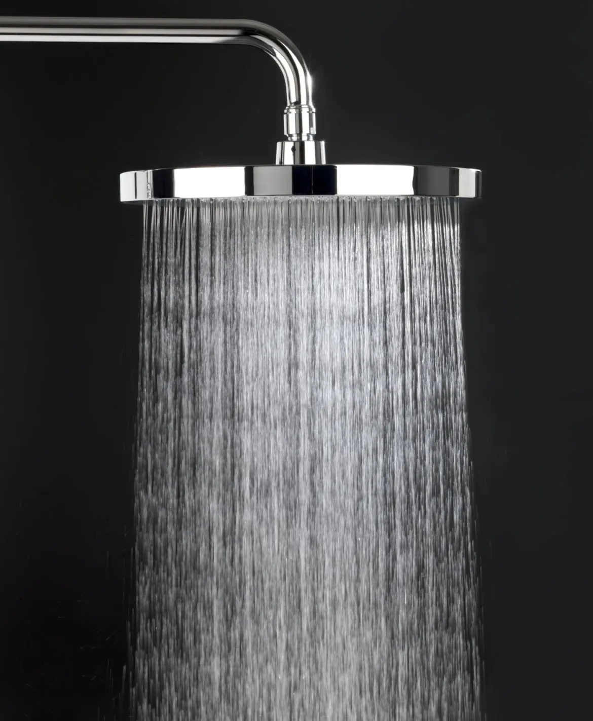 Deszczownica sufitowa okrągła SOFTWATER, Ø 26 cm, WENKO, srebrna