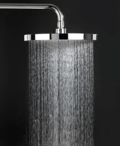 Deszczownica sufitowa okrągła SOFTWATER, Ø 26 cm, WENKO, srebrna