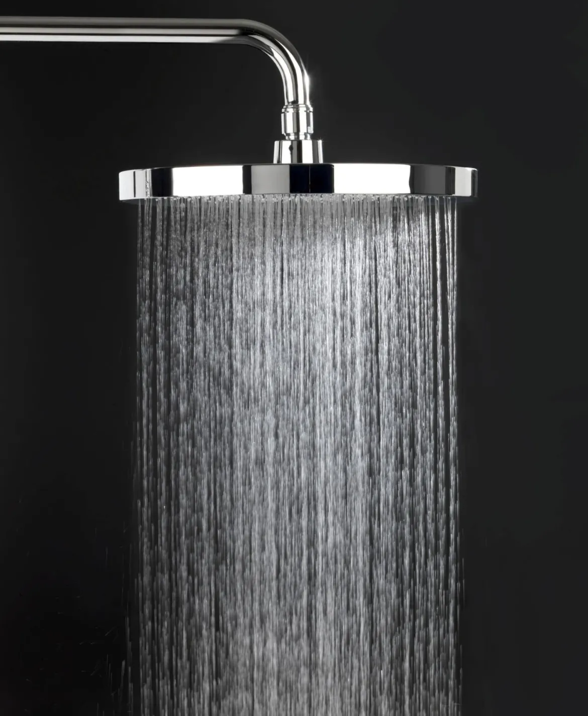 Deszczownica sufitowa okrągła SOFTWATER, Ø 26 cm, WENKO, srebrna