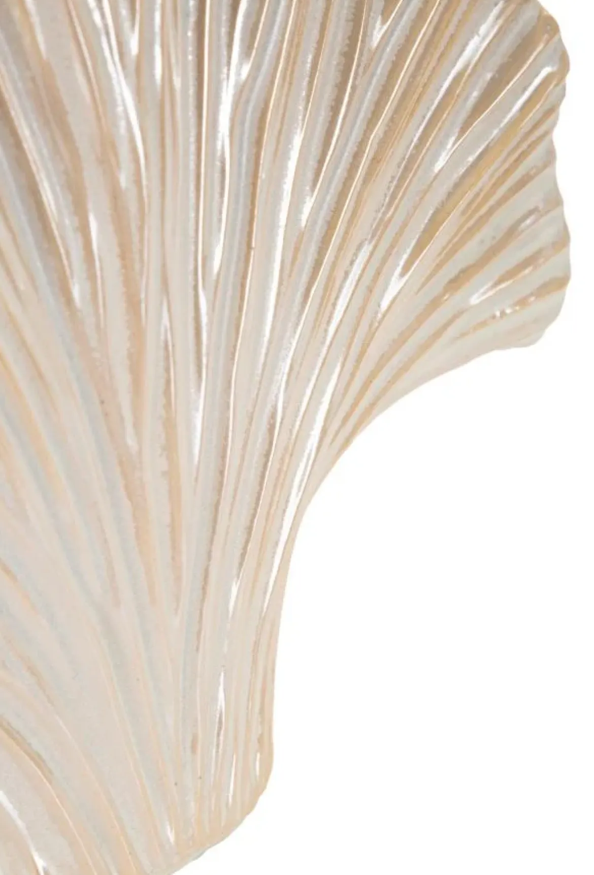 Doniczka ceramiczna PERLY, biała, 27x8x19 cm