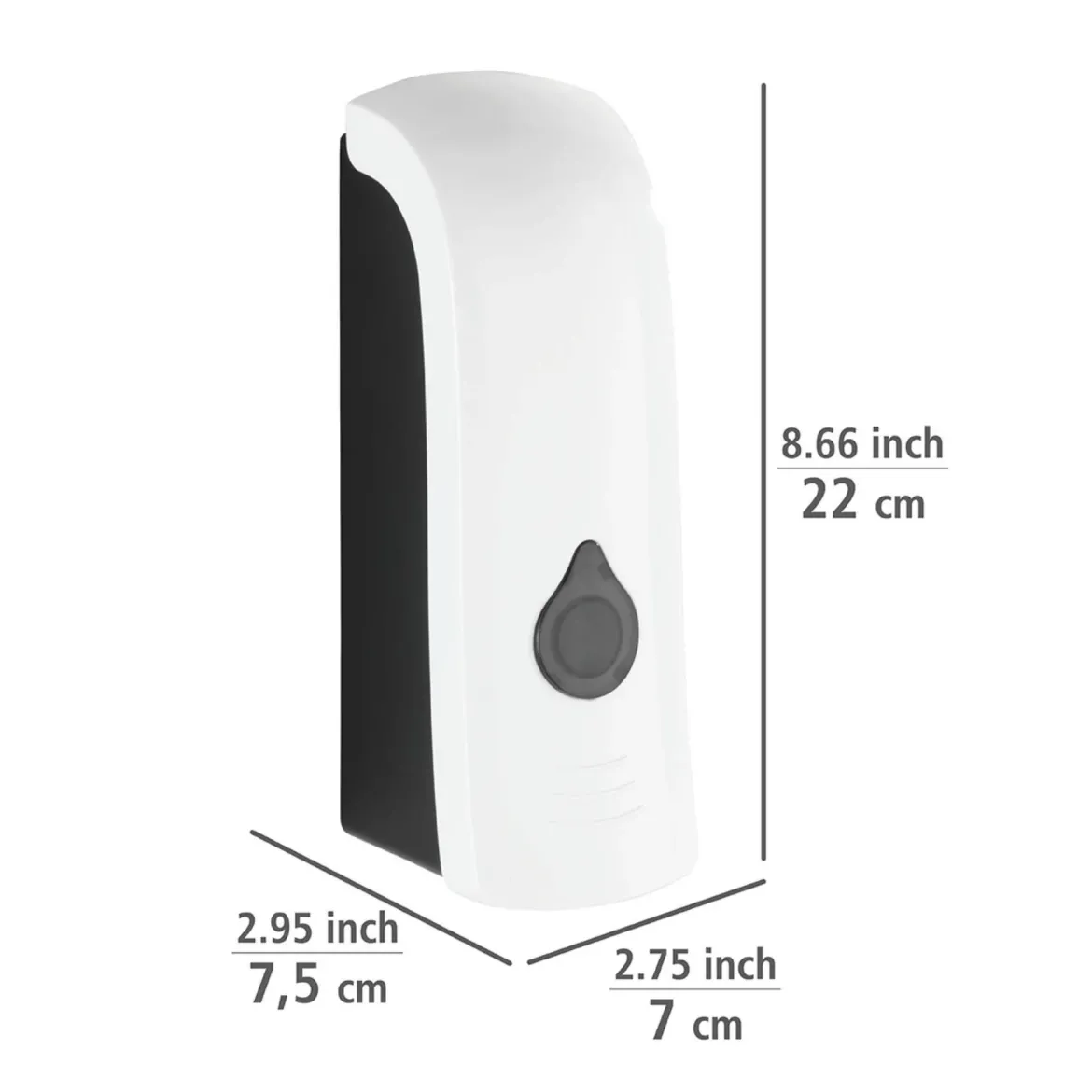 Dozownik do mydła i płynu do dezynfekcji RANERA, 280 ml, WENKO