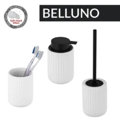 Dozownik do mydła w płynie BELLUNO, ceramiczny, 300 ml, Wenko