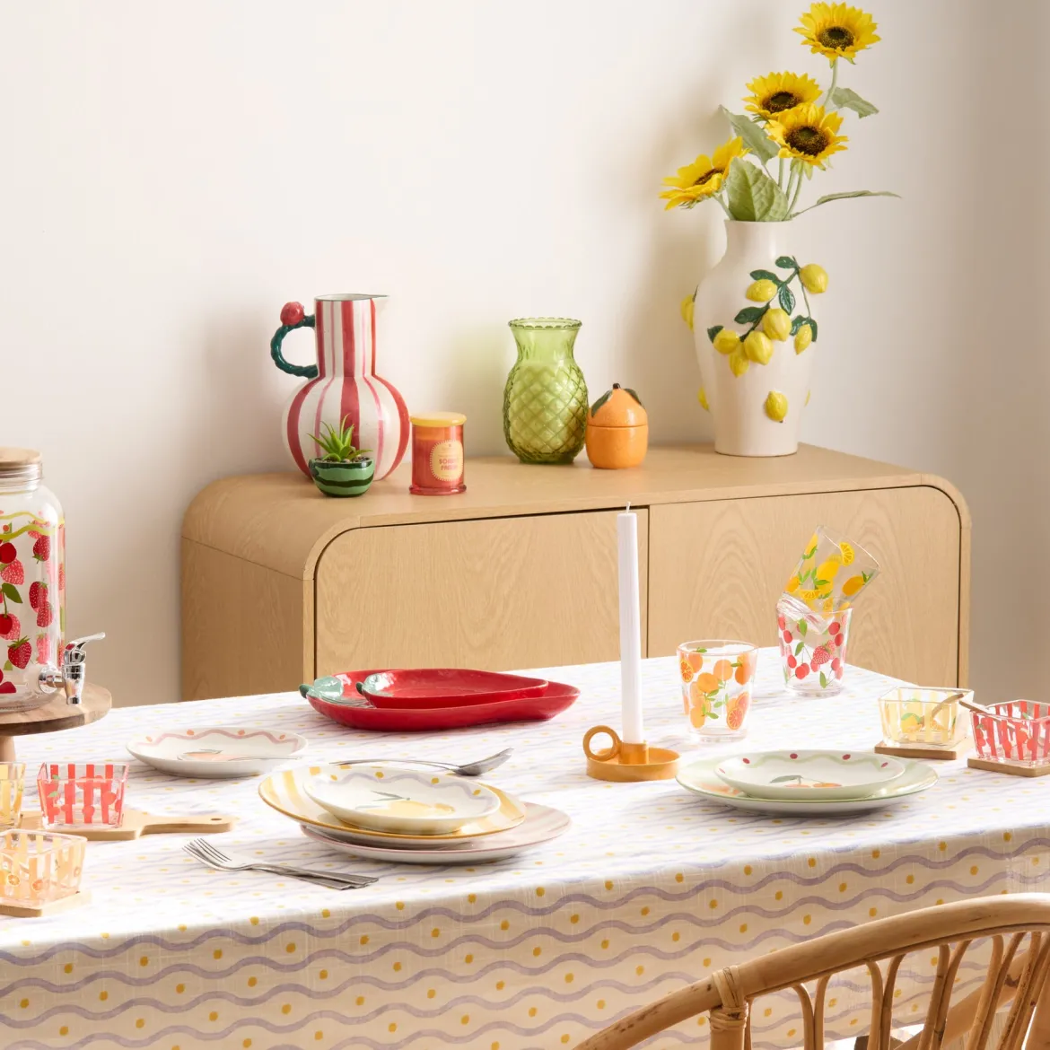 Dozownik do napojów FRUITY, 4 L