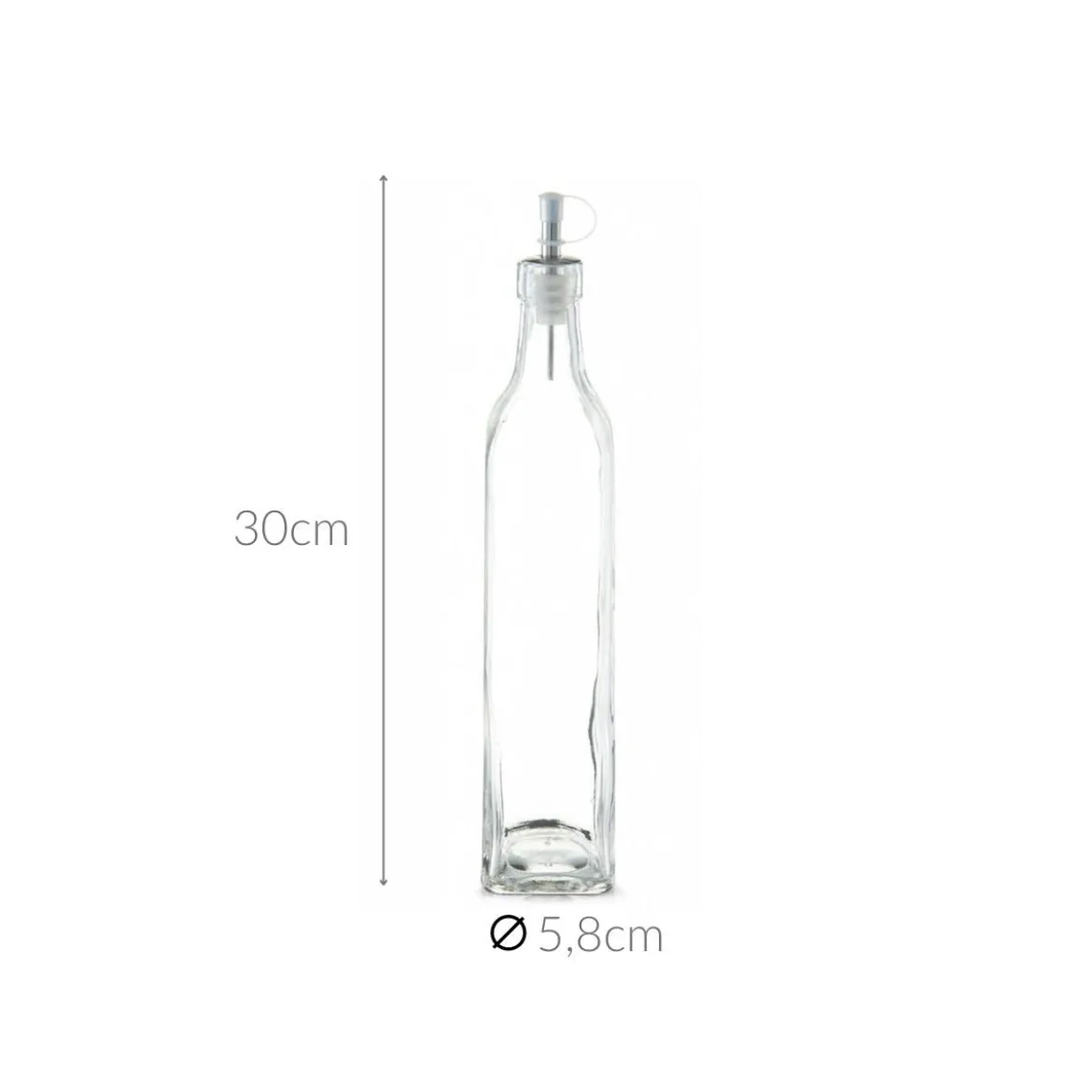 Dozownik do oliwy, octu, szklanka butelka, 500 ml, ZELLER