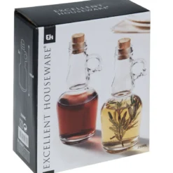 Dozownik na oliwę i ocet, zestaw 2 butelek, 250 ml