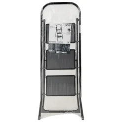 Drabina metalowa 3 stopniowa, 73,5 x 105,3 cm