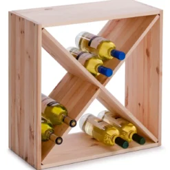 Drewniany stojak na wino, ZELLER