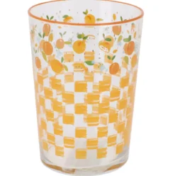 Duża szklanka w owocowy wzór, 510 ml
