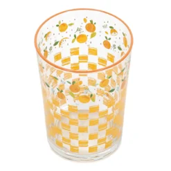 Duża szklanka w owocowy wzór, 510 ml
