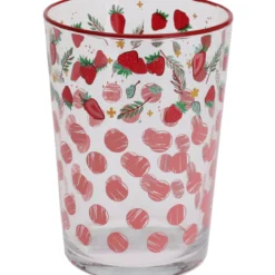 Duża szklanka w owocowy wzór, 510 ml