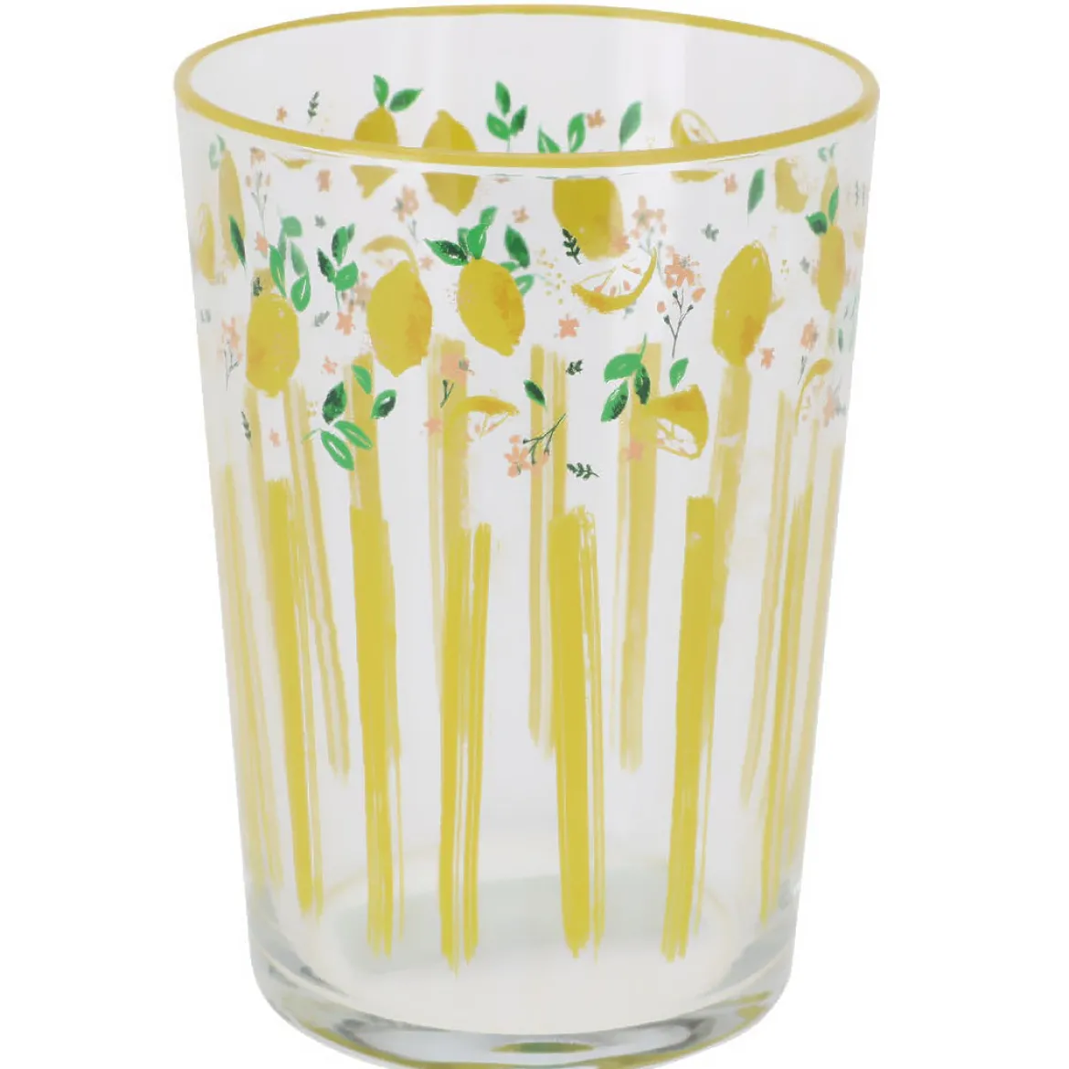 Duża szklanka w owocowy wzór, 510 ml