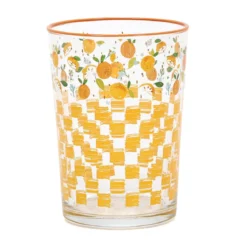 Duża szklanka w owocowy wzór, 510 ml