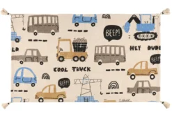 Dywan bawełniany w ciężarówki, 70 x 120 cm