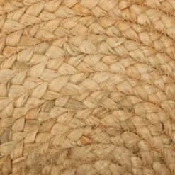 Dywan dekoracyjny z juty, Ø 120 cm, okrągły