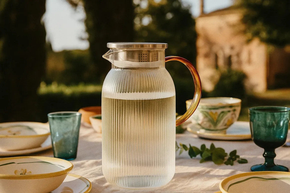 Dzbanek do herbaty szklany POKO, 1,5 l