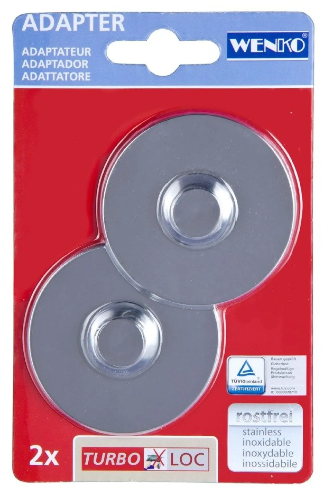 Elementy montażowe Turbo-Loc, adapter - baza do serii Classic Plus, WENKO