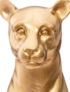 Figurka pantera, polyresin, wys. 23 cm