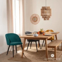 Fotel typu muszelka CELESTE, sztruksowy