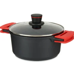 Garnek z nieprzywierającą powłoką MOLTEN z pokrywką, Ø 25 cm