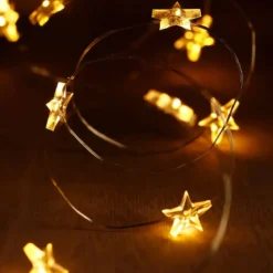 Girlanda świetlna śnieżynki, 60 LED
