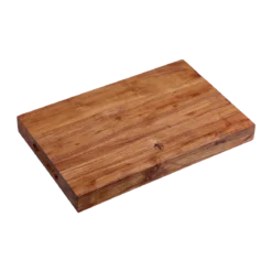 Gruba deska do krojenia z drewna akacji, 40 x 25 cm