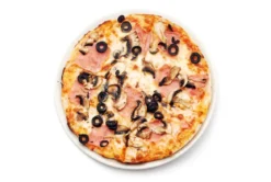 Kamień do pieczenia pizzy, chleba + metalowa podstawka do podawania
